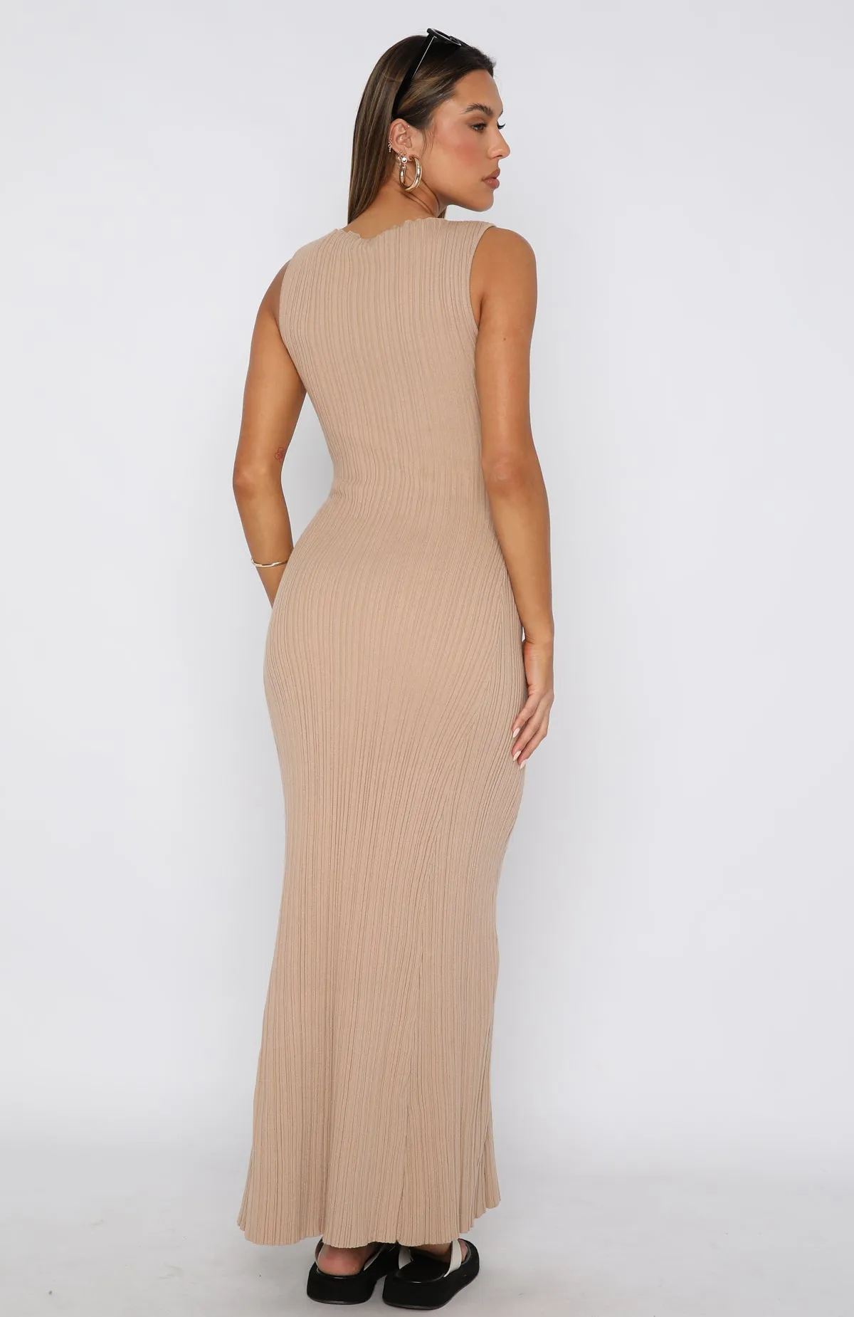 Tami Maxi Dress Beige sold by White Fox Boutique product image thumbnail 4