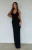 Sun Kissed Glow Maxi Dress Black sold by White Fox Boutique