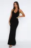 Sun Kissed Glow Maxi Dress Black sold by White Fox Boutique