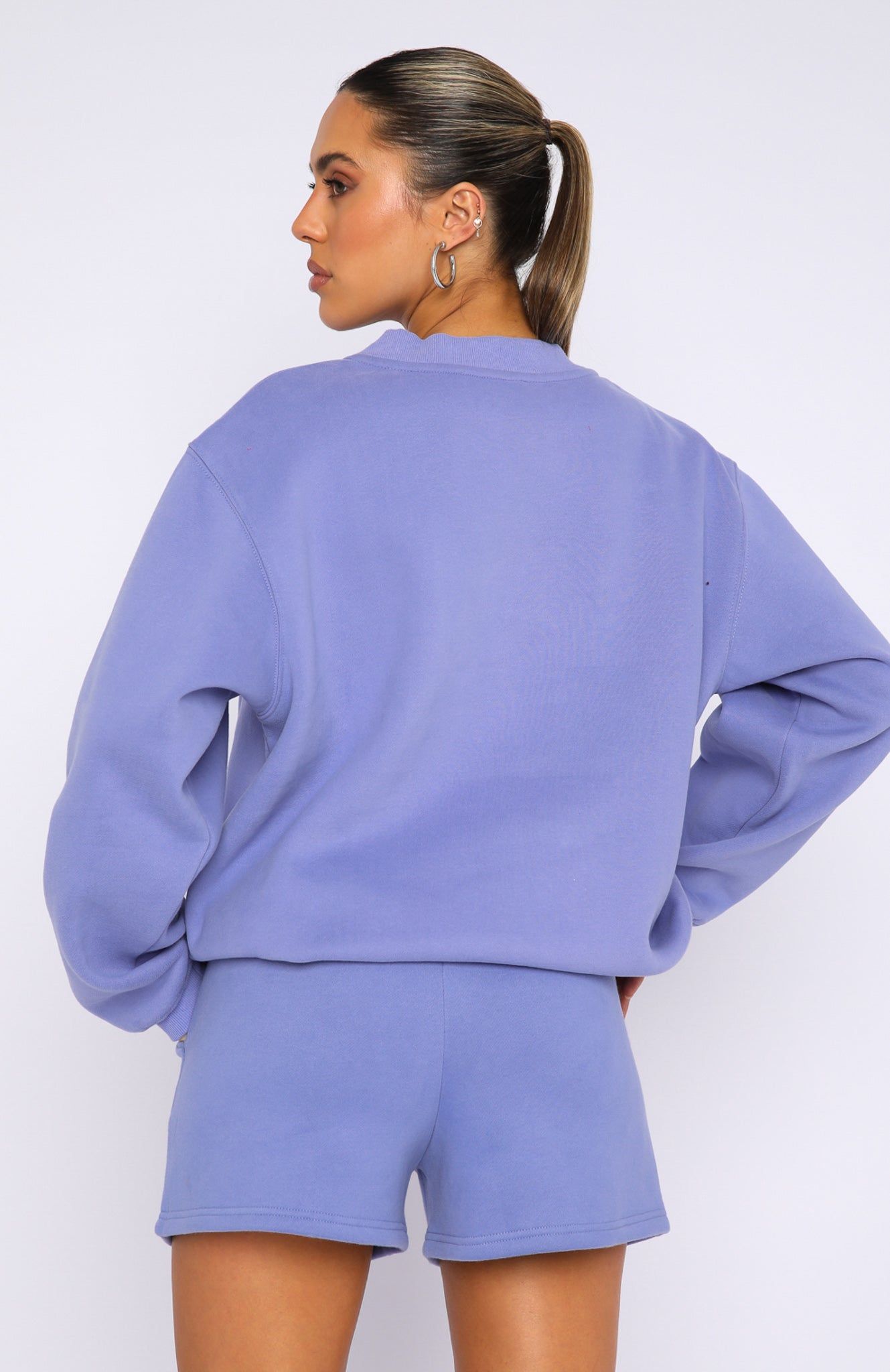PERKS AND MINI セーター XL Project 5 Oversized Sweater Grape | Parallel