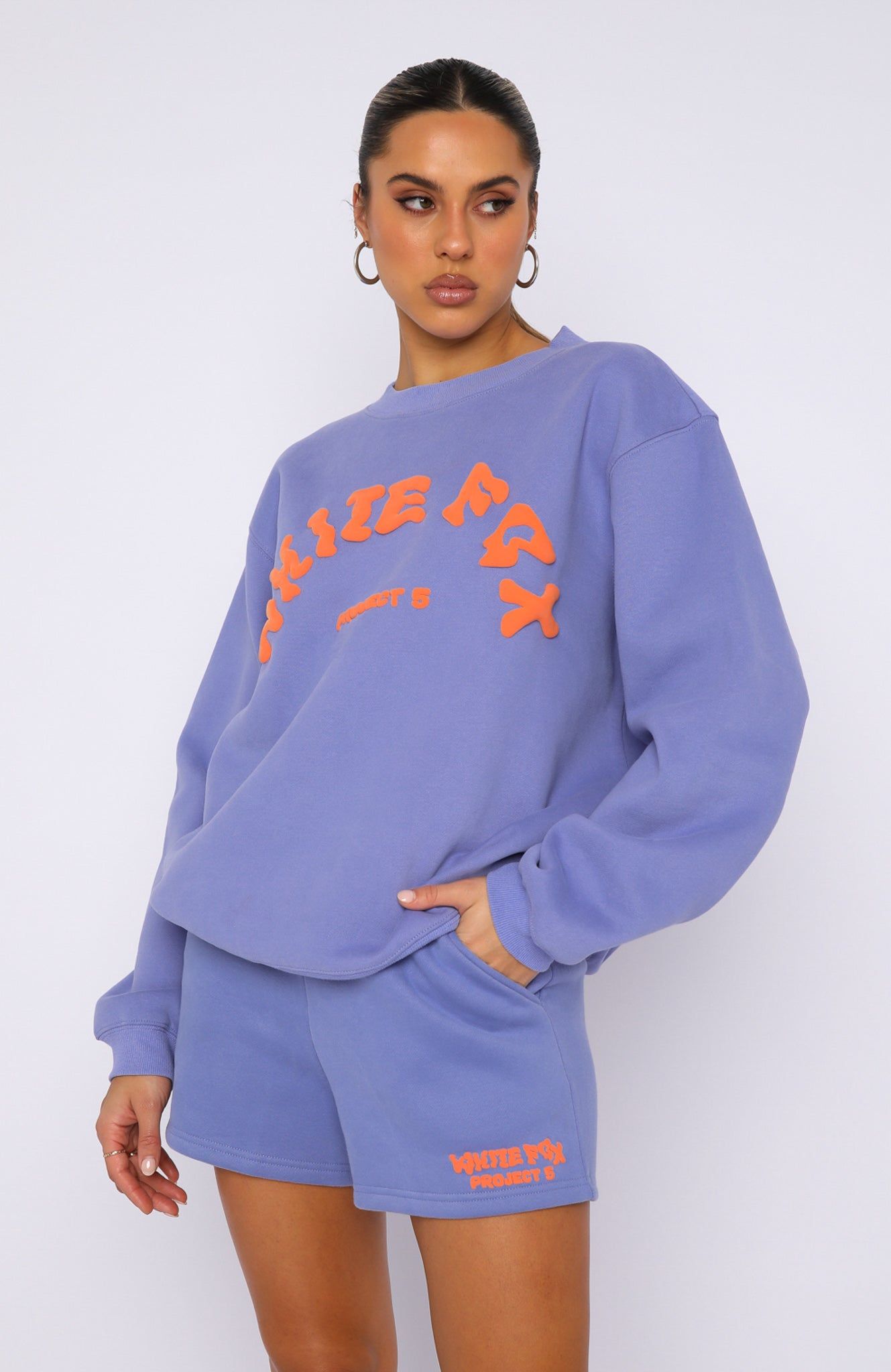 Project 5 Oversized Sweater Grape sold by White Fox Boutique product image thumbnail 2