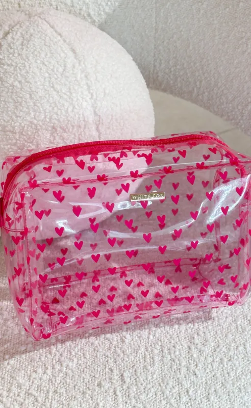 Like No Other Cosmetic Case Pink sold by White Fox Boutique