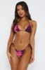 Golden Hour Bikini Top Berry Lush sold by White Fox Boutique