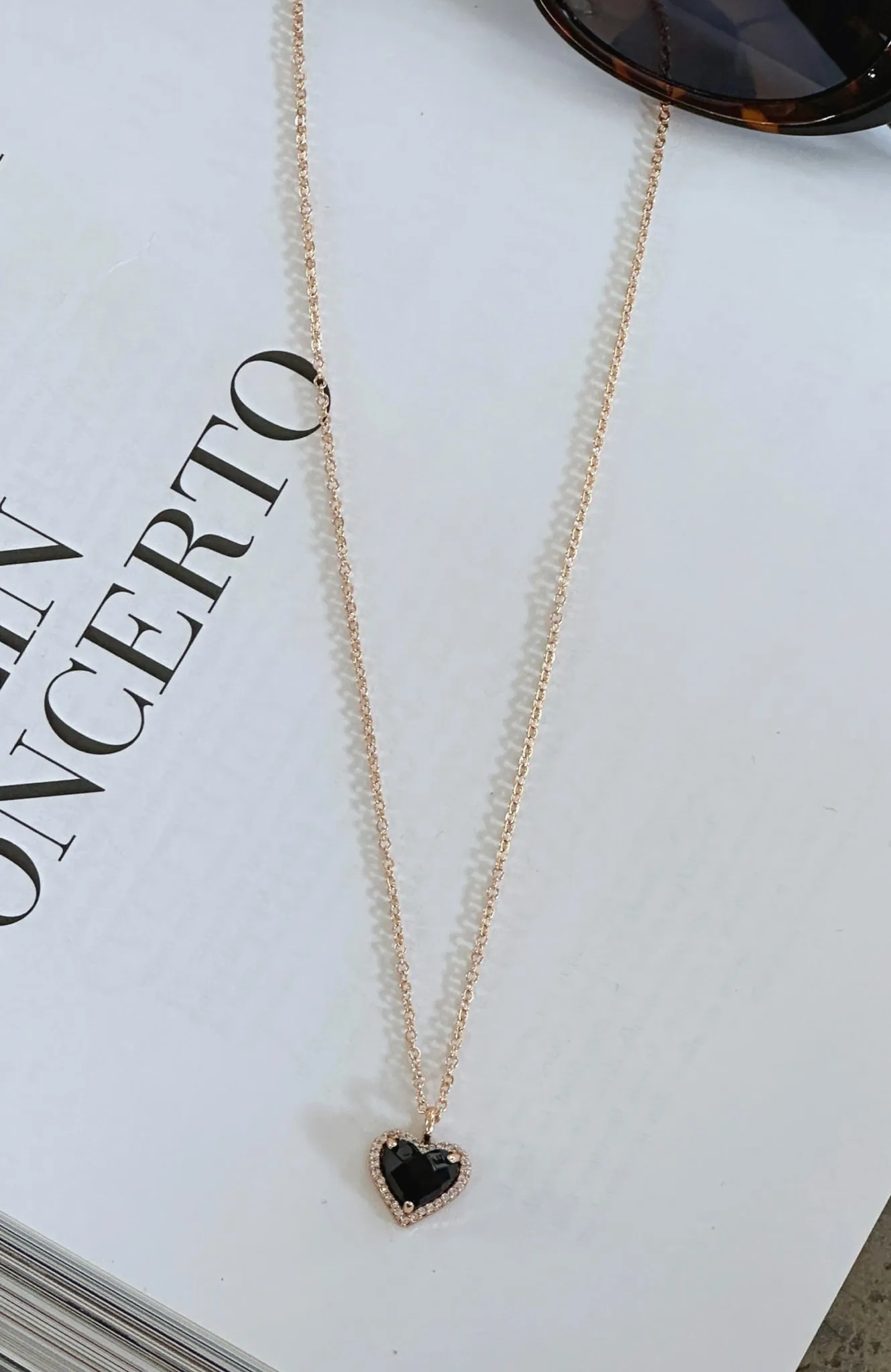 Lover Girl Necklace Gold sold by White Fox Boutique product image thumbnail 4