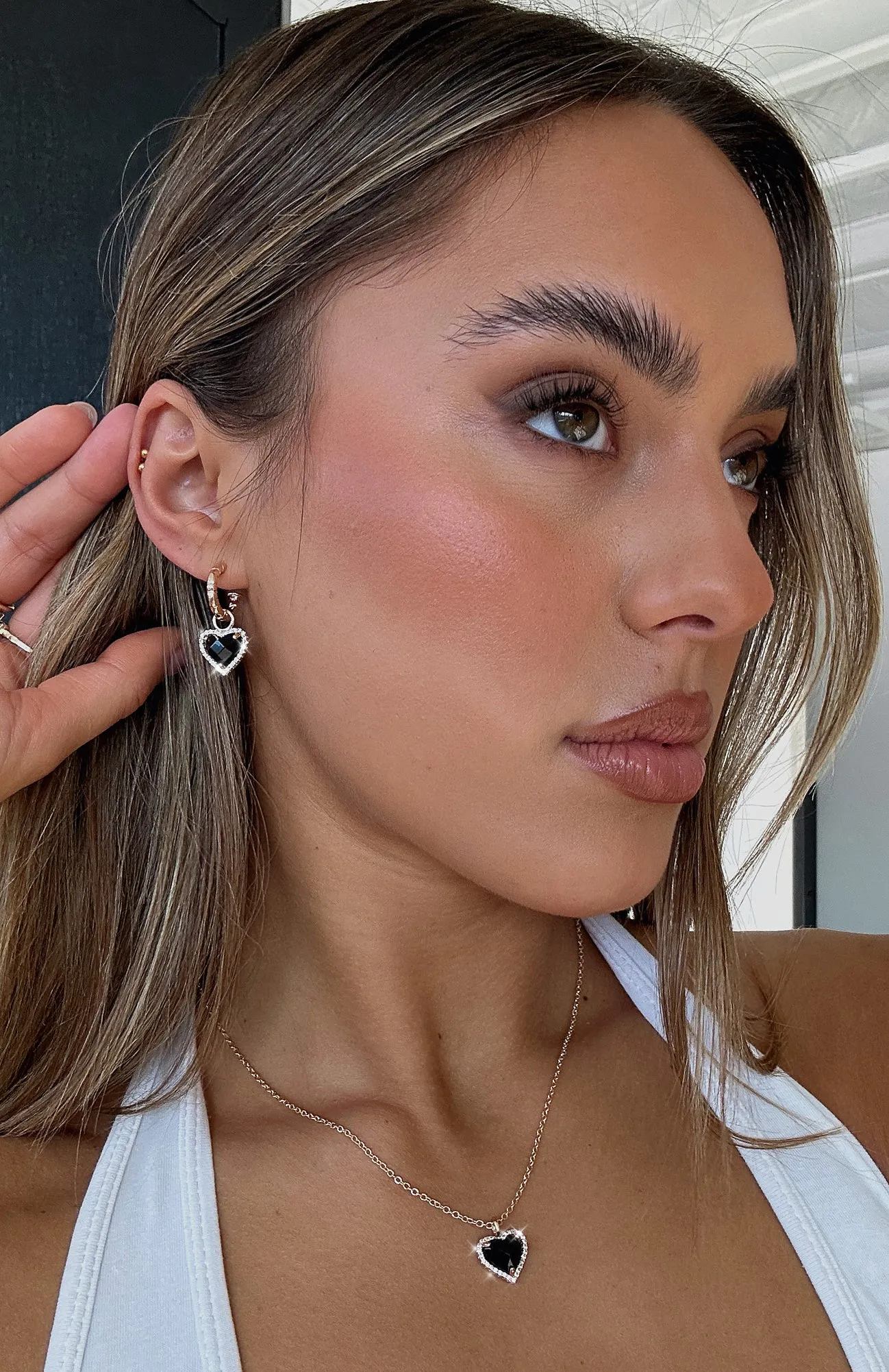 Lover Girl Necklace Gold sold by White Fox Boutique product image thumbnail 3