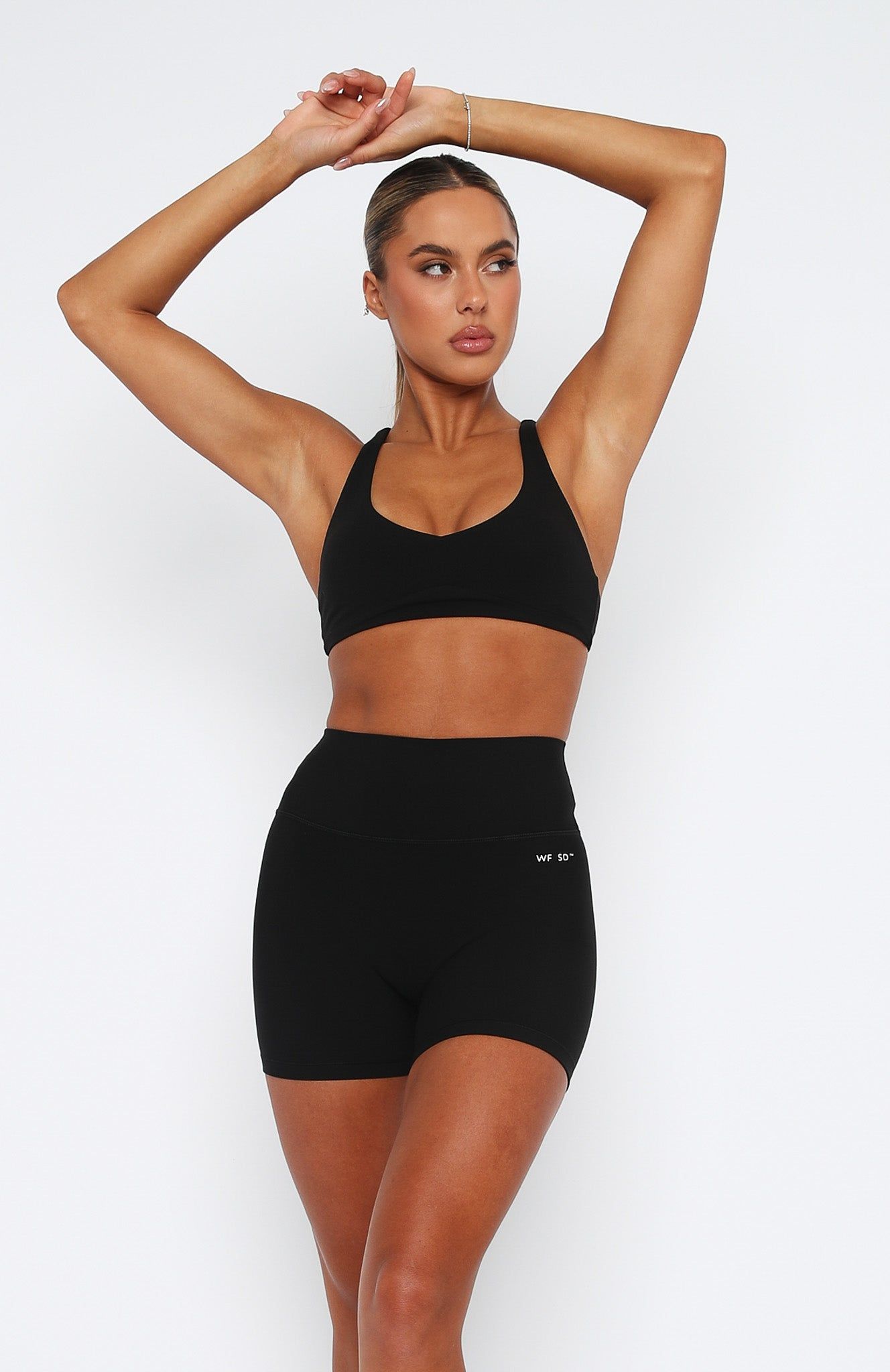 Carter Bike Shorts Black sold by White Fox Boutique product image thumbnail 2