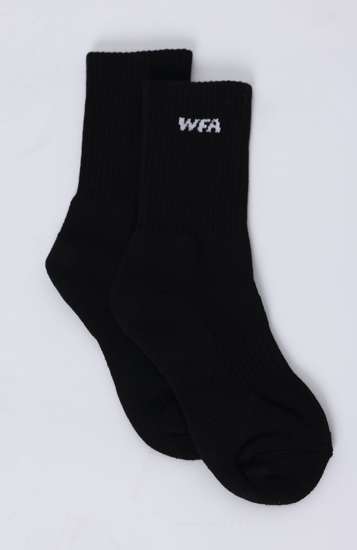 WFA Socks Black/White sold by White Fox Boutique product image thumbnail 4