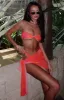 Coral Cove Sarong Coral Burst sold by White Fox Boutique