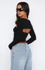 Get Inspired Bolero Top Set Black sold by White Fox Boutique