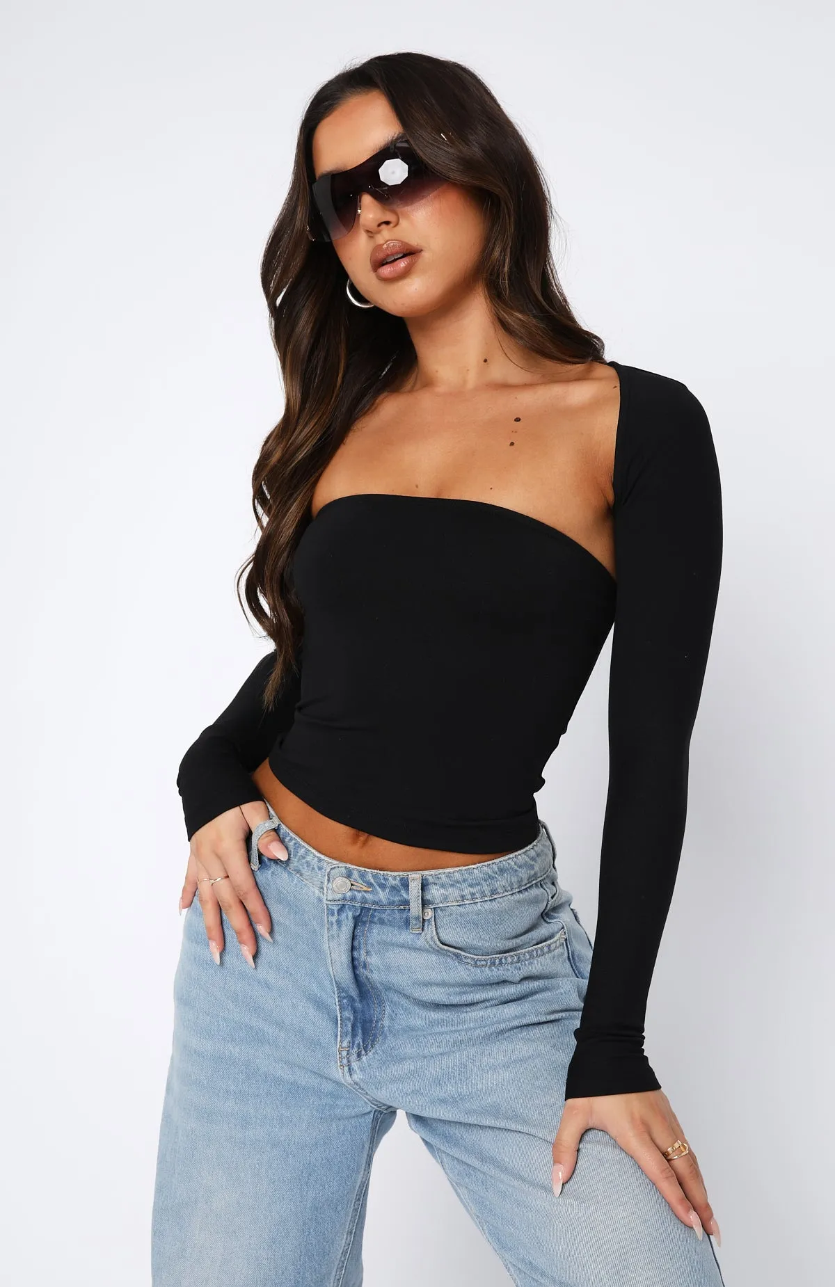 Get Inspired Bolero Top Set Black sold by White Fox Boutique product image thumbnail 2