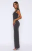 Wish I Knew Maxi Dress Charcoal sold by White Fox Boutique
