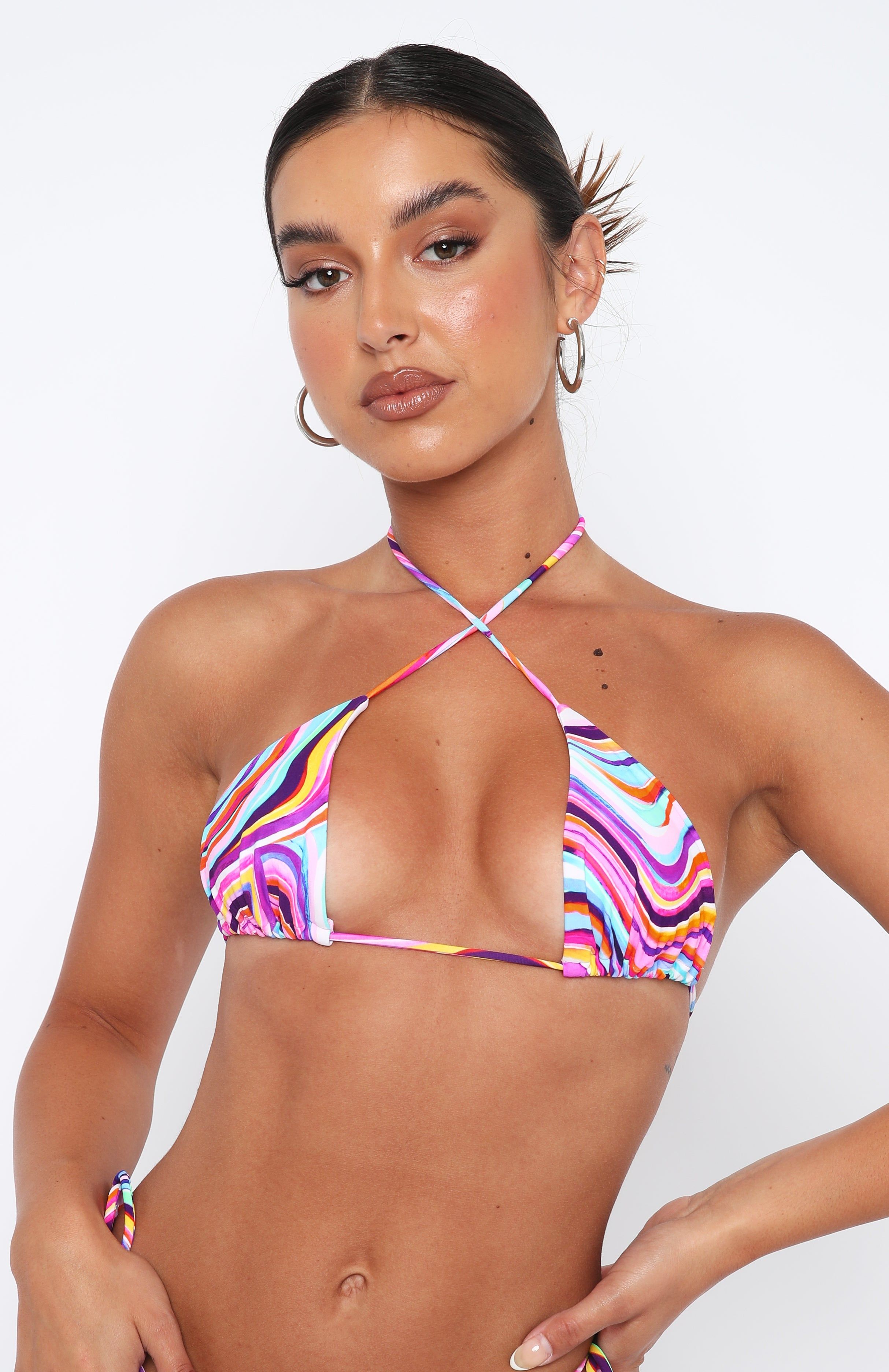 Golden Hour Bikini Top Calypso sold by White Fox Boutique product image thumbnail 3