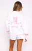 Final Round Oversized Sweater Grey Marle sold by White Fox Boutique