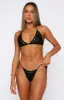 Chasing Summer Crochet Bikini Top Black sold by White Fox Boutique