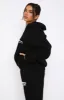 The Main Season Oversized Hoodie Black sold by White Fox Boutique