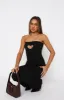 Never Love Again Strapless Bustier Black sold by White Fox Boutique