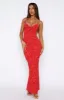 New Beginnings Maxi Dress Raspberry Delight sold by White Fox Boutique