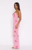 Trust Issues Maxi Dress Pink sold by White Fox Boutique