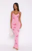 Trust Issues Maxi Dress Pink sold by White Fox Boutique