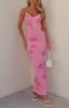 Trust Issues Maxi Dress Pink sold by White Fox Boutique