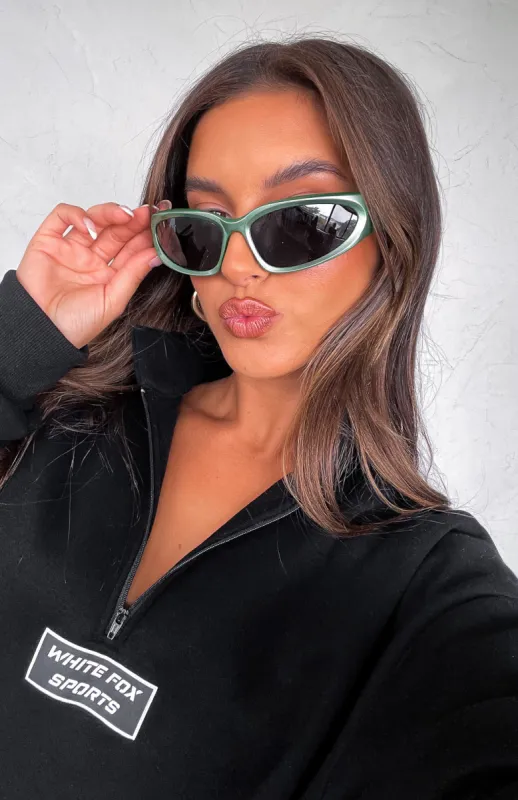 Viper Sunglasses Green sold by White Fox Boutique