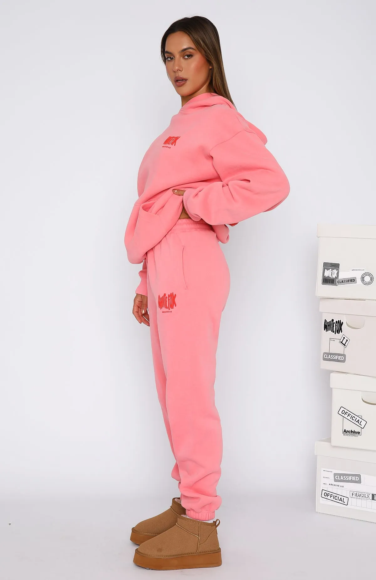 Archive 6.0 Sweatpants Melon sold by White Fox Boutique product image thumbnail 3