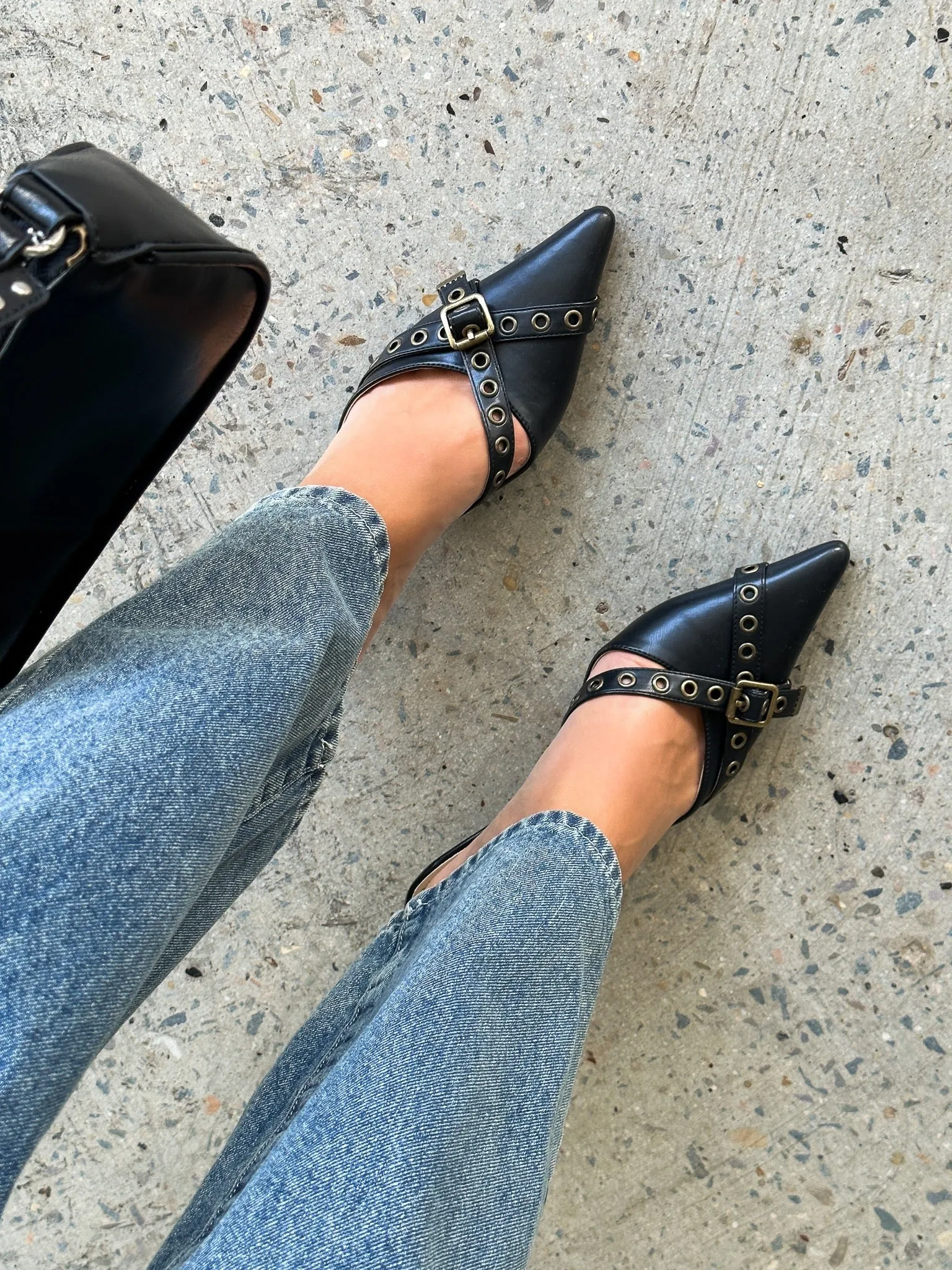 Maxine Heels Black sold by White Fox Boutique product image thumbnail 5