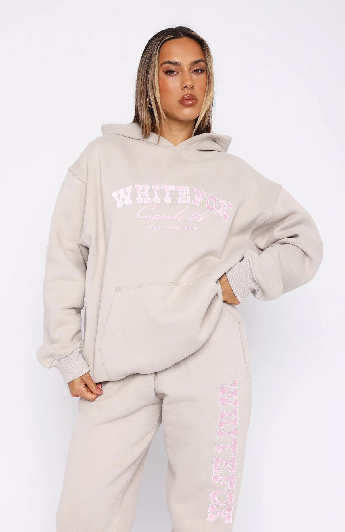 Capsule 9 Catch A Vibe Oversized Hoodie Moon sold by White Fox Boutique product image thumbnail 2