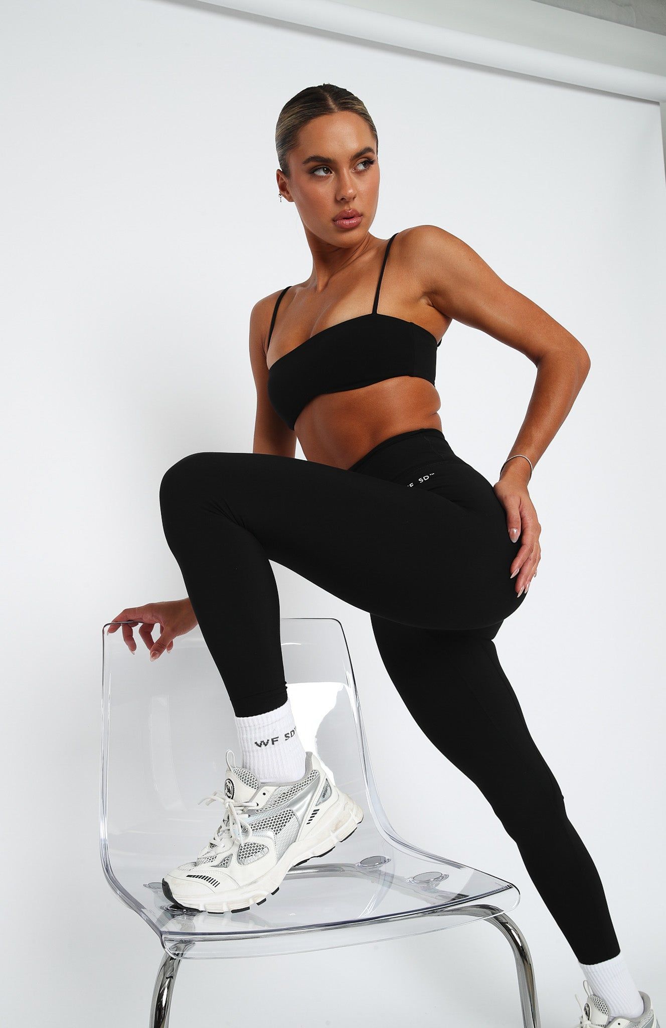 Brooklyn Leggings Black sold by White Fox Boutique product image thumbnail 6