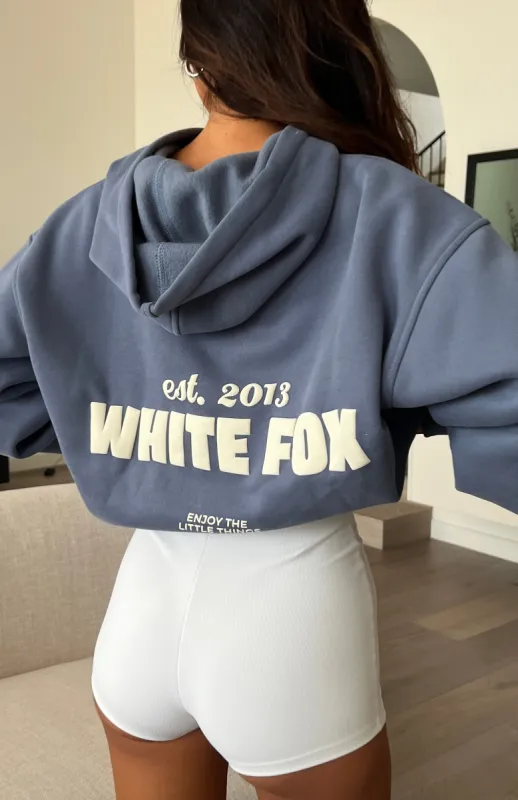 As You Please Oversized Hoodie Ocean sold by White Fox Boutique