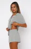 Dreamscape Pyjama Set Grey Marle sold by White Fox Boutique