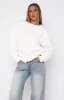 Shooting Stars Oversized Sweater Off White sold by White Fox Boutique