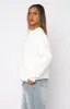 Shooting Stars Oversized Sweater Off White sold by White Fox Boutique