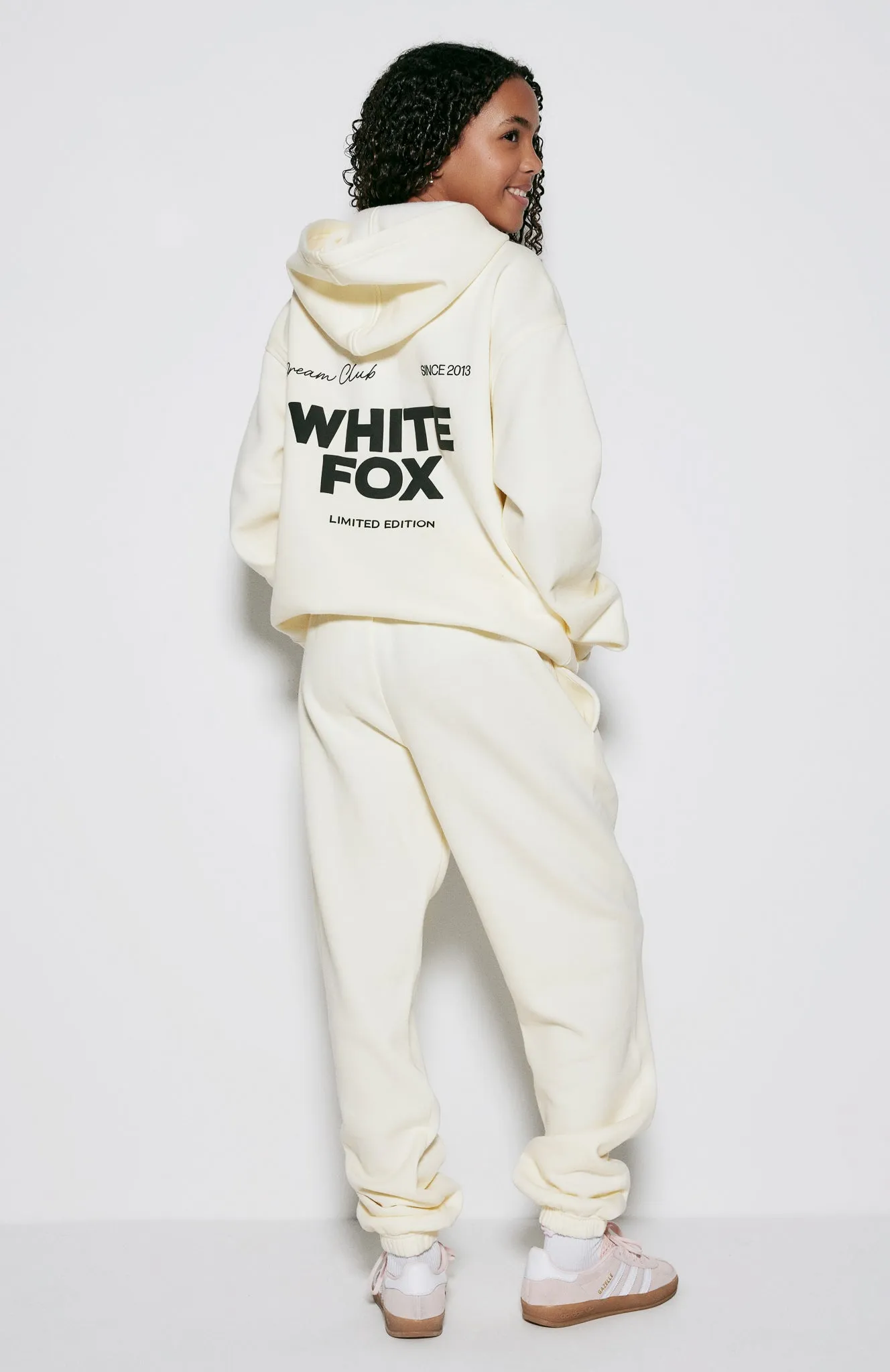 Keeping It Simple Sweatpants Cream sold by White Fox Boutique product image thumbnail 2