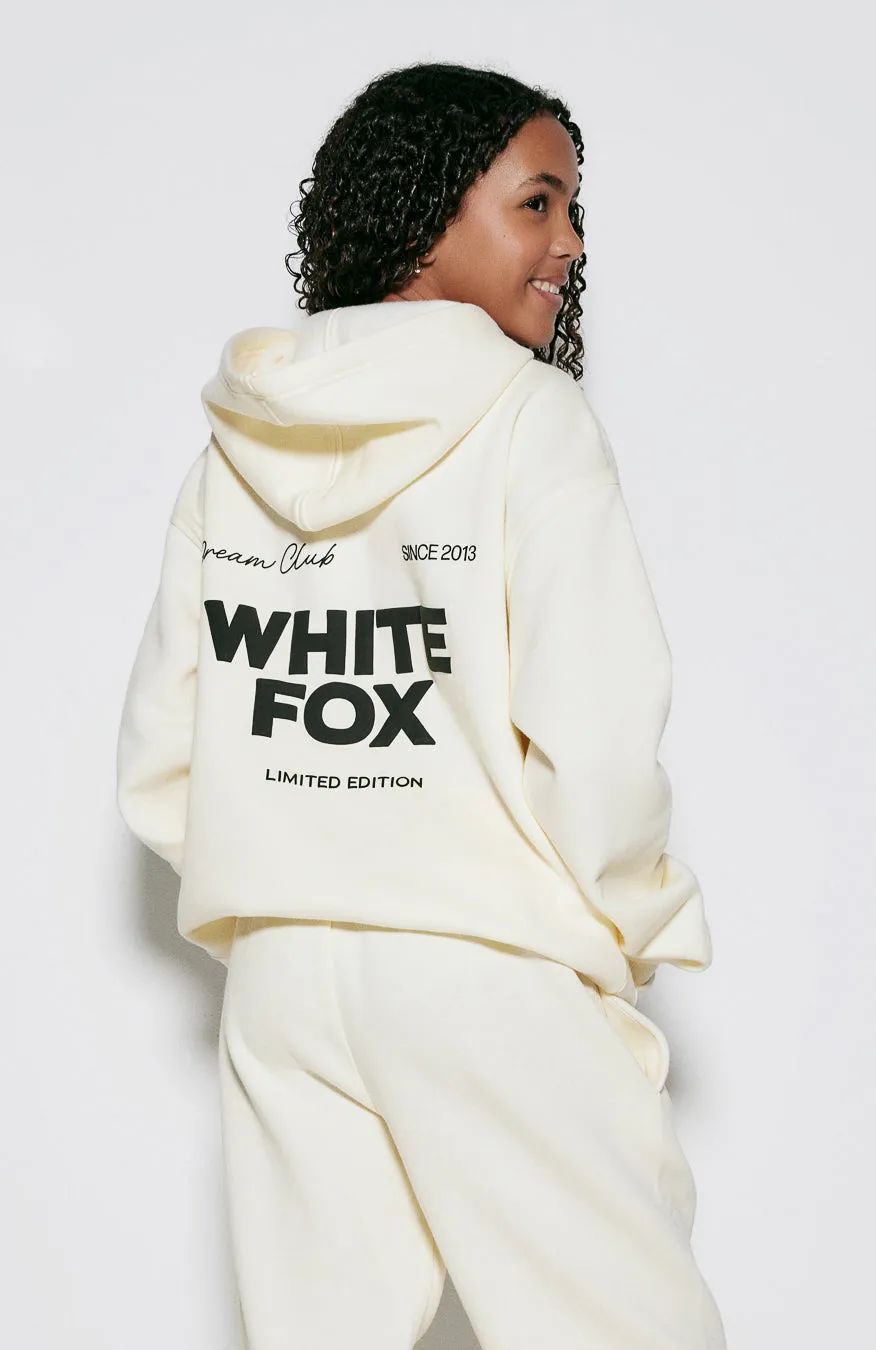 Keeping It Simple Oversized Hoodie Cream sold by White Fox Boutique