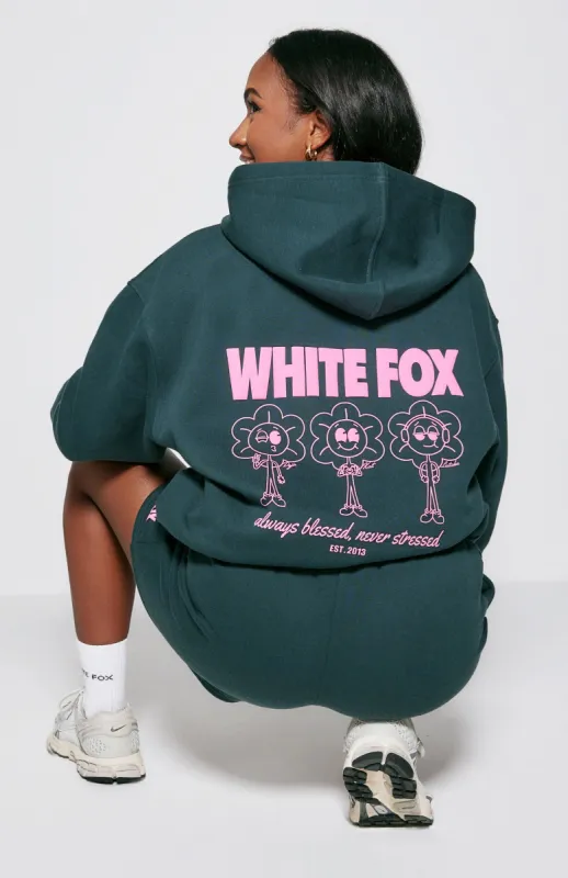Always Blessed Oversized Hoodie Pine sold by White Fox Boutique
