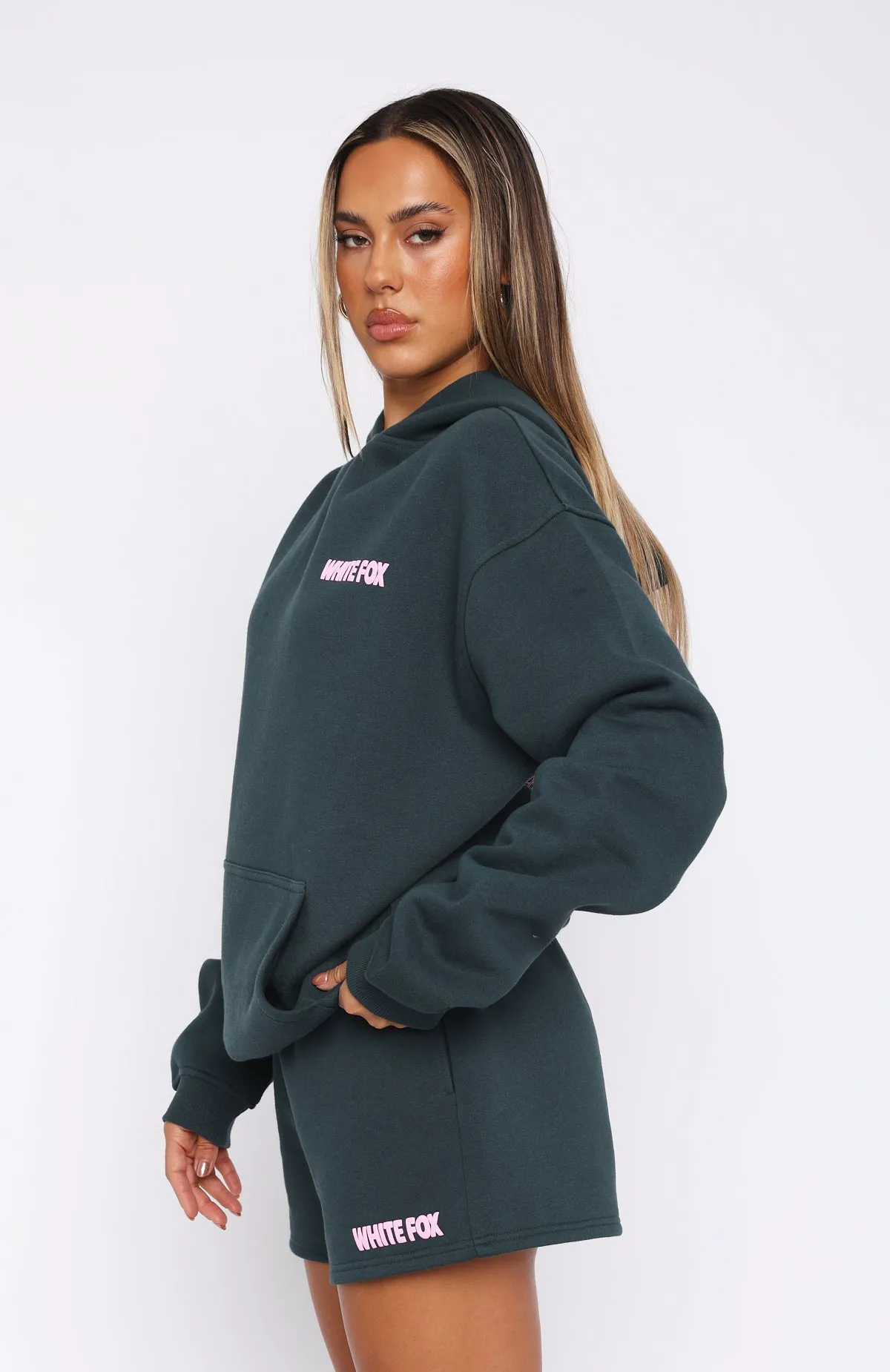 Always Blessed Oversized Hoodie Pine sold by White Fox Boutique product image thumbnail 3