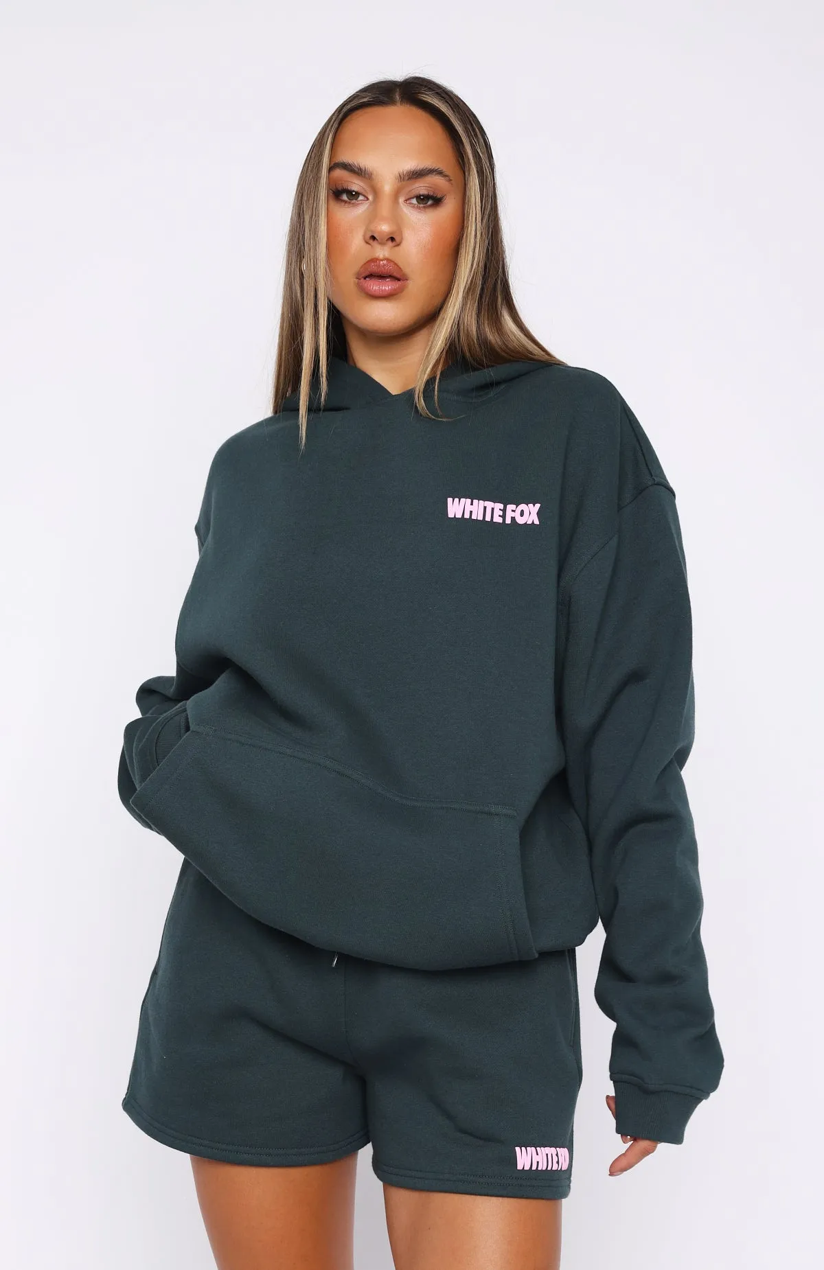 Always Blessed Oversized Hoodie Pine sold by White Fox Boutique product image thumbnail 2