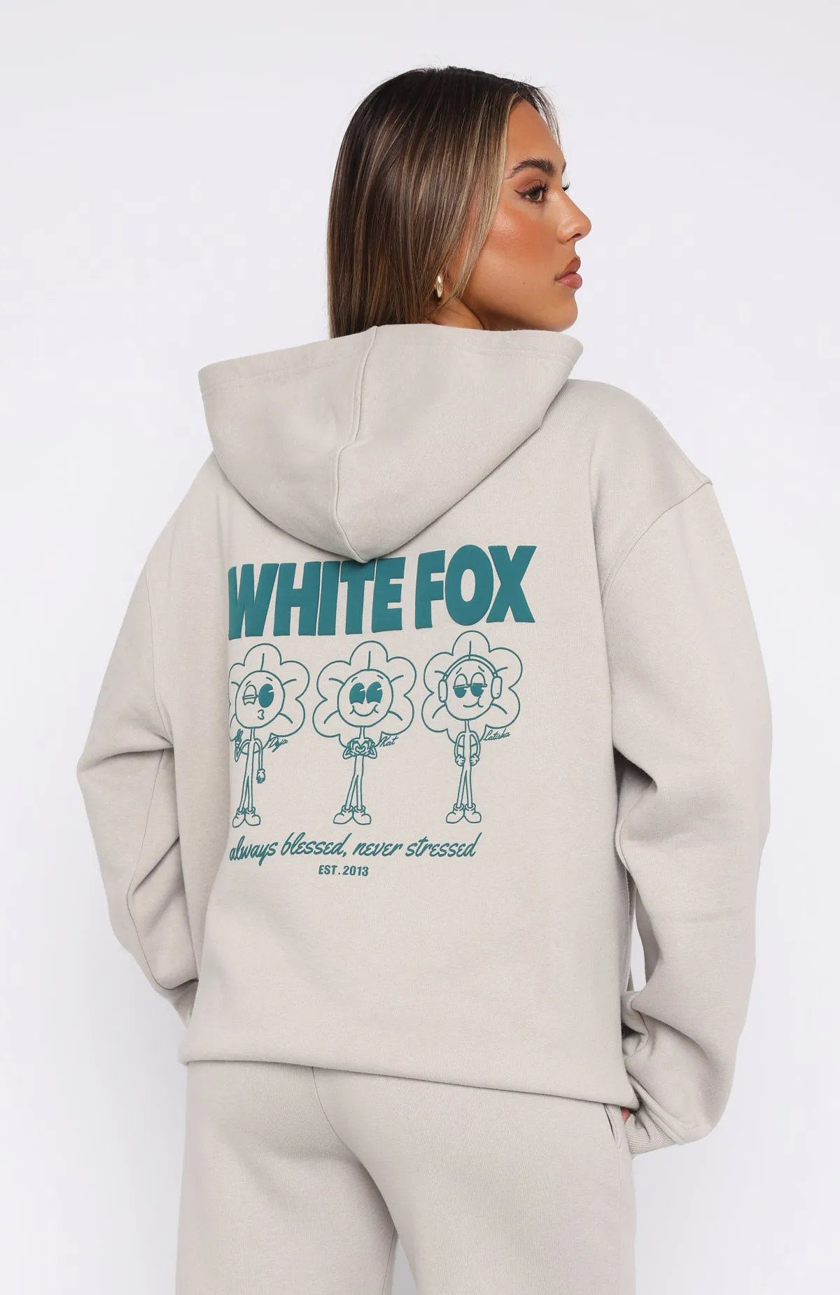 Always Blessed Oversized Hoodie Moon sold by White Fox Boutique product image thumbnail 5