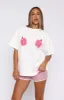 Gave You My All Oversized Tee White sold by White Fox Boutique