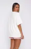 Gave You My All Oversized Tee White sold by White Fox Boutique