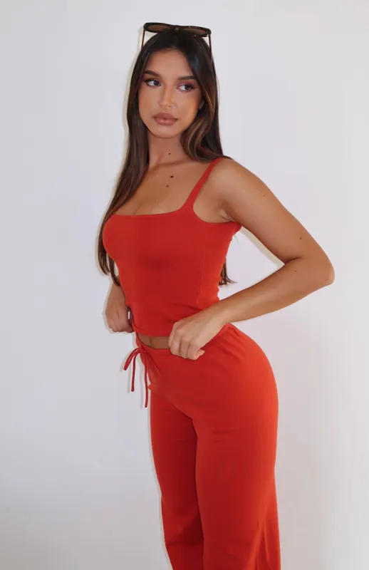 Skipping Steps Cami Red sold by White Fox Boutique