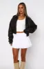 Jaded Nights PU Bomber Jacket Dark Chocolate sold by White Fox Boutique