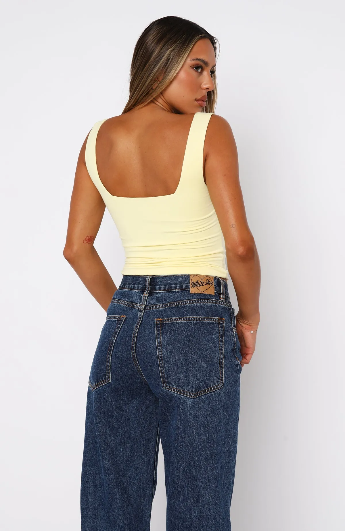 Love Of Summer Top Lemon sold by White Fox Boutique product image thumbnail 4