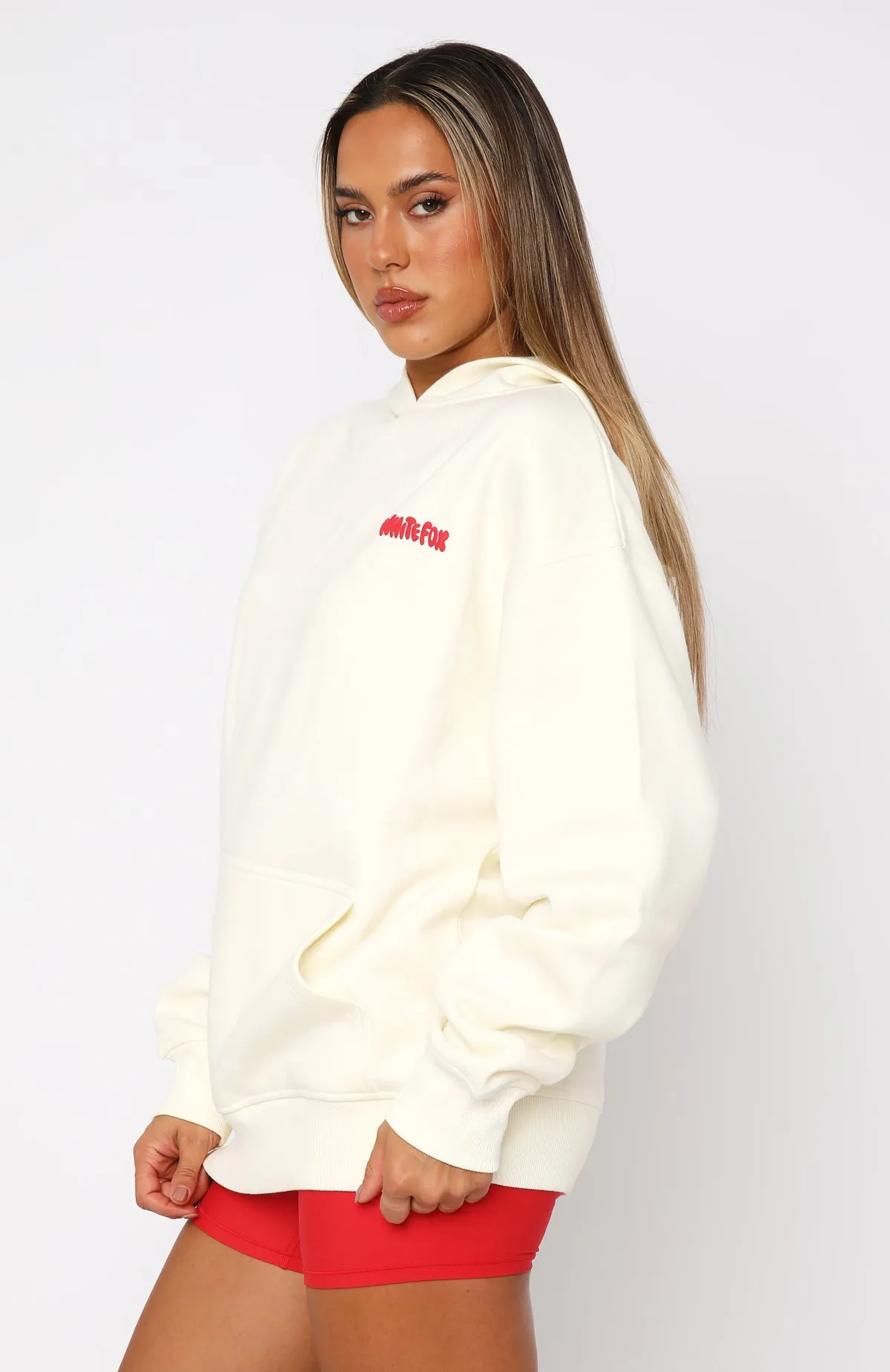 Best Of My Life Oversized Hoodie Cream sold by White Fox Boutique product image thumbnail 3