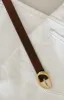 Lou Belt Chocolate/Gold sold by White Fox Boutique