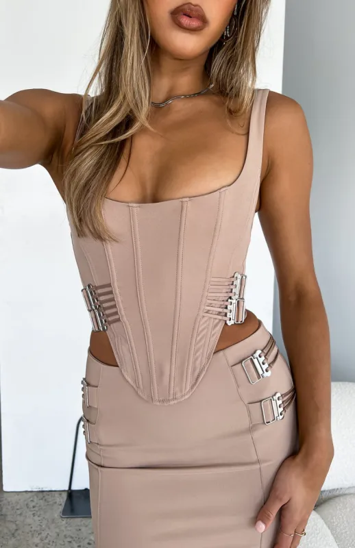 How To Love Bustier Mocha sold by White Fox Boutique