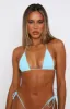 Golden Hour Bikini Top Malibu Blue sold by White Fox Boutique