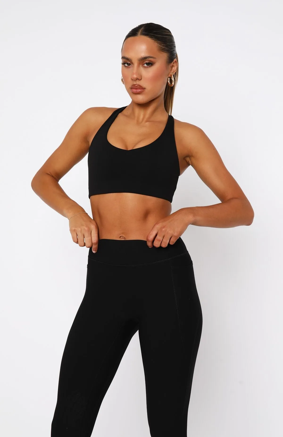 Stamina Sports Bra Black sold by White Fox Boutique product image thumbnail 3