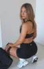 Stamina Sports Bra Black sold by White Fox Boutique